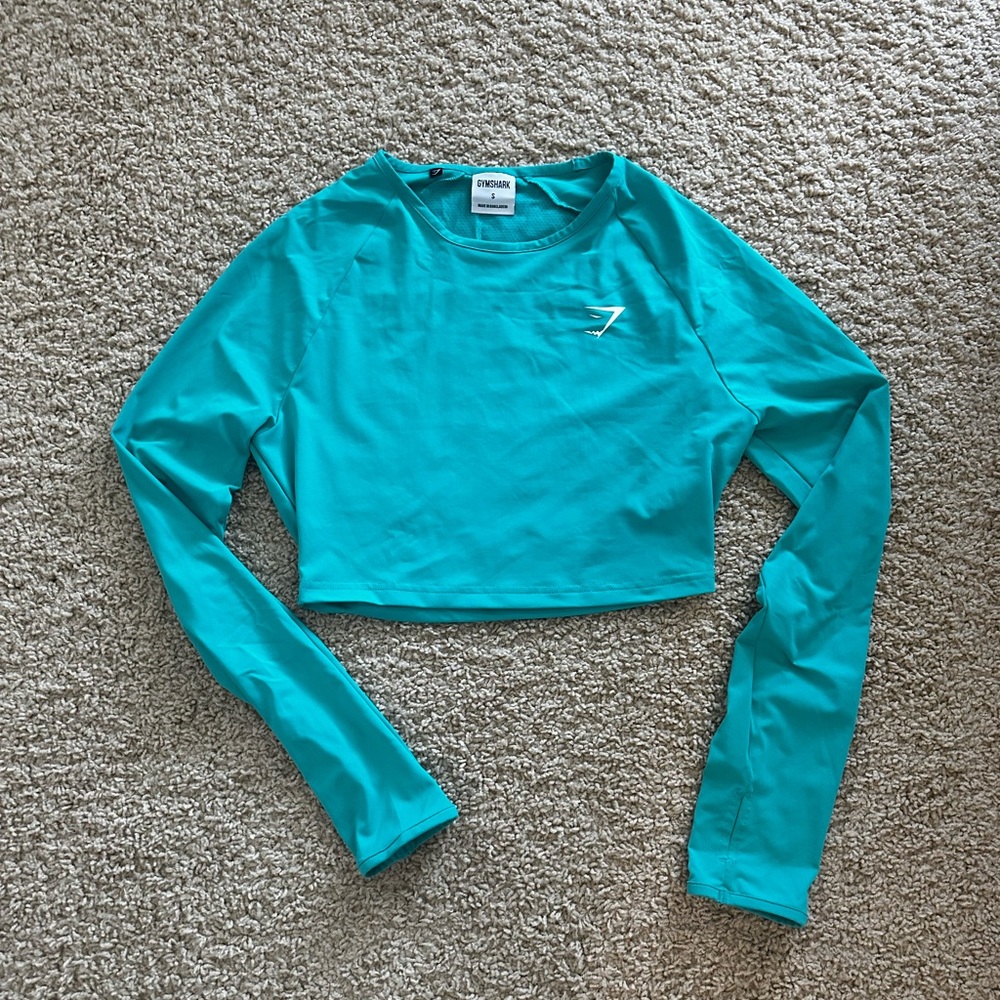 Gymshark Cropped Long-sleeve Shirt